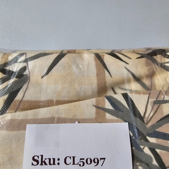 AFTCO Bluewater Mens Shirt Size Large Tan Hawaiian‎ Short Sleeve Beach Fishing - Picture 11 of 11